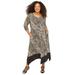 Catherines Women's Plus Size Anywear Treemont A-Line Dress