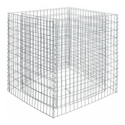 Gabionenhochbeet Hochbeet Gabione 270x90x100 cm Pflanzkorb Drahtgitter Steinkorb Image
