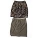 Pre-ownedGiorgio Armani Victor Costa Womens Paisley Jacquard Pencil Skirt Size 8 46 Lot 2