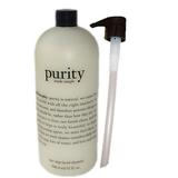 Philosophy JUMBO Purity Made Simple One Step Facial Cleanser, Face Wash for All Skin Types, 32 Oz