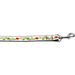 Mirage Pet Products 125-123 3804 0.375 in. Wide 4 ft. Long Christmas Cupcakes Nylon Dog Leash