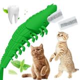 SAYFUT Cat Toys Interactive Kitten Catnip Toys Cat Treat Toy Cat Stuff Toothbrush Teeth Cleaning Chew Toy Lobster Shape Great Christmas Gifts100%