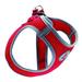 KRUZ PET KZA306-14XL Reflective Mesh Dog Harness No Pull Easy Walk Quick Fit Comfortable Adjustable Pet Vest Harnesses for Walking Training Small Medium Large Dogs - Red - X-Large