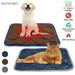 BadPiggies Pet Self Heating Thermal Mat Self Warming Hot Pad Non-Slip Sofa Car Seat Warmer for Small Medium Pets Cats Dogs Bed (S Coffee)