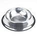 Weebo Stainless Steel Water & Food Bowl for Dogs and Cats | No-Tip No-Slip |Dishwasher Safe |40 Ounce Classic Stainless Steel