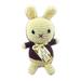 Mirage Pet 500-005 Knit Knacks Foo Foo Bunny Organic Cotton Small Dog Toy