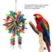 FAGINEY Standing Toy Hanging Toy Parrot Swing Parrot Toy Bird Toys Hanging Standing Toy Parrot Swing Suitable for Parrots and Birds