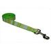 STRIPE-GREEN-MULTI3-L 6 ft. Multi Stripe Dog Leash Green - Medium