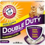 Arm & Hammer Double Duty Cat Litter Advanced Odor Control Clumping Cat Litter Scented 20 lbs