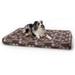 K&H Pet Products Superior Orthopedic Indoor/Outdoor Bed Brown/Paw Large 35 X 46 X 4 Inches