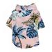 Summer Pet Clothes Jackets Clothes Overalls For Dogs Costume Cat Blouse Clothing Pets Outfits Hawaii Beach Flower Shirt For Cat/Dog Coats Puppy Thin Short Sleeve Clothing Coconut Tree XS/S/M/L/XL/XXL