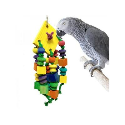 Wooden Pet Swing Climbing Ladders Toy for Parakeet HERCHR Bird Toys for Parrots