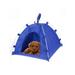 Pet Tent Cave Bed Cat Kitten Small Dog Sleeping Bed Mat Oxford Cloth Fiber Rod Waterproof Breathable Outdoor Travel