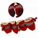 wuffmeow 4pcs Non-slip Shoes Pet Protection Soft-soled Pet Dog Shoes Winter Waterproof Warm Dog Boots