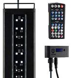 Current USA Satellite Freshwater LED Plus Full Spectrum RGB+W Light for Aquariums 24 -36 with Wireless 24 Hour Remote Control