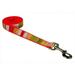 STRIPE-ORANGE-MULTI3-L 6 ft. Multi Stripe Dog Leash Orange - Medium