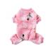 Pet Christmas Jumpsuit Dogs Cats Pajamas Puppy Soft Cotton Costume Clothes