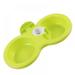 Forzero Double Dog Cat Bowls Double Premium Plastic Pet Bowls with Cute Modeling Pet Food Water Feeder