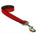 PAWS-BONES-POPPY3-L 6 ft. Paws & Bones-Poppy Dog Leash Red - Medium