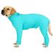 Shengshi Pet Big Dog Tight Clothes Pure Color Dog Jumpsuit Four-legged Pajamas Coat Nursing Belly Weaning Clothes Bodysuit Home Wear