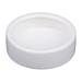 White Ceramic Reptile Round Feed Bowl Worm Dish Pet Bowls Mini Food Water Anti-Escape Reptile Feeder for Anoles Bearded Dragons Pet Supplies