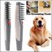 LELINTA Pet Grooming Comb - Dematting Tool for Dogs Knot Out Electric Pet Grooming Comb Remove Knots and Tangles Dog Shedding Brush Gentle Grooming - 2Pack