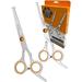Mighty Paw Professional Dog Grooming Shears 2 Pack Pet Hair Cutting Scissors Set
