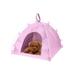 Small Dog Pet Tent Cave Bed Cat Kitten Sleeping Bed Mat Oxford Cloth Fiber Rod Waterproof Breathable Outdoor Travel