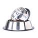 Clearance! Pet Durable and Non-toxic Senior Bowl Stainless Steel Dog Bowl with Rubber Base for Small/Medium/Large Dogs Pet Dog Pets Feeder Bowl and Water Bowl Perfect Choice