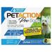 PETACTION PRO Flea & Tick Topical Treatment for Dogs 5-22 lbs 6 Count