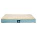 Serta Orthopedic Quilted Pillowtop Dog Bed Large Blue