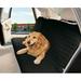 Celinen Quilted Design %100 Waterproof Bench Car Seat Protector Cover (Entire Rear Seat) for Pets - TIES TO STOP SLIPPING OFF THE BENCH Black