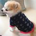 Kernelly Print Dog Cats Clothes for Small Dogs Pet Dog Clothing Coat Shirt Pet Christmas Costume Soft Chihuahua Clothes