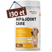 Hip & Joint Care Supplement for Dogs - Glucosamine Chondroitin MSM Green-Lipped Mussel - Healthy Joint Function Aid Arthritis & Injury Pain Discomfort Relief 130ct