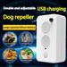 Anti Barking Device with 2 Speakers USB Rechargeable 2 in 1 Bark Control Device and Dog Training Ultrasonic Dog Barking Deterrent Waterproof Barkbox Effective and Safe Sonic Barking Control Devices