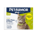 PetArmor Plus for Cats Flea & Tick Prevention over 1.5 lbs 3 Month Supply