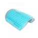 Cat Self Groomer with Catnip Pouch Cats Corner Massage Comb Grooming Brush Tool for Kitten Puppy