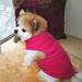 HULKLIFE Pet Dogs Thickened Vest Coat Small Medium Dogs Warm Costume With Traction Ring Autumn Winter