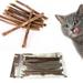 TINKER 10-20 PCs Natural Silvervine Cat Matatabi Chew Stick Catnip Teeth Molar Clean Pet Toy