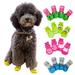 SPRING PARK 4Pcs Pet Heroic Anti-Slip Knit Dog Socks&Cat Socks Anti-Slip Knit Dog Paw Protector&Cat Paw Protector for Indoor Wear Suitable for Small&Medium&Large Dogs&Cats
