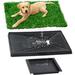 Coziwow 25 x 20 Artificial Grass Puppy Dog Pee Pad Pet Potty Training Toilet W/Tray Indoor Outdoor