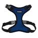 Voyager Step-In Lock Pet Harness - All Weather Mesh Adjustable Step In Harness for Cats and Dogs by Best Pet Supplies - Royal Blue/Black Trim M