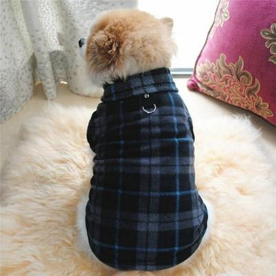clothes for small dogs custom sweater for dogs knitted clothes for dog chihuahua york clothes Black and bright pink  dress for dog