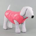 Winter Puppy Dog Coats Cozy Waterproof Windproof Dog Vest Winter Coat Warm Dog Apparel Puppy Warm Fleece Down Jackets Clothes Pet Dogs Padded Vest Harness Dogs Warm Vest XS-3XL Pink