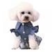 Spring Pet Dog Clothes Dog Denim Dress Jeans Skirt Small Dog Dress Puppy Clothes Chihuahua Yorkies Teddy Pet Clothing