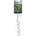 Prevue Pet Products PP-2111 18 in. Heavy Duty Spiral Tie-Out Stake Stainless Steel