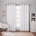 ATI Home Linen Thermal Woven Blackout Grommet Top Curtain Panel Pair