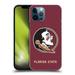 Head Case Designs Officially Licensed Florida State University FSU Florida State University Plain Hard Back Case Compatible with Apple iPhone 12 Pro Max