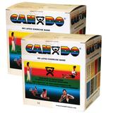 CanDo® Latex Free Exercise Band - 100 yard (2 x 50 yard rolls) - Tan - xx-light