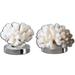 Uttermost 6" Tall Coral Figurines - Set of 2